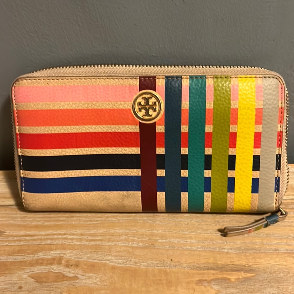 Tory Burch multicolored wallet